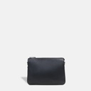 Yangoodsisburma Black Double Pouch Crossbody Bag