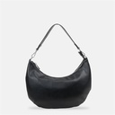 Sisburma Black Crescent Hobo Bag