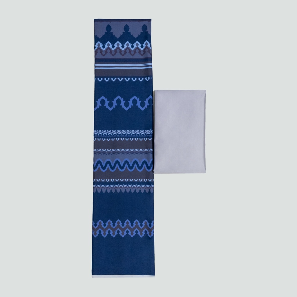 Khat Nwe Blue Fashion Fabric