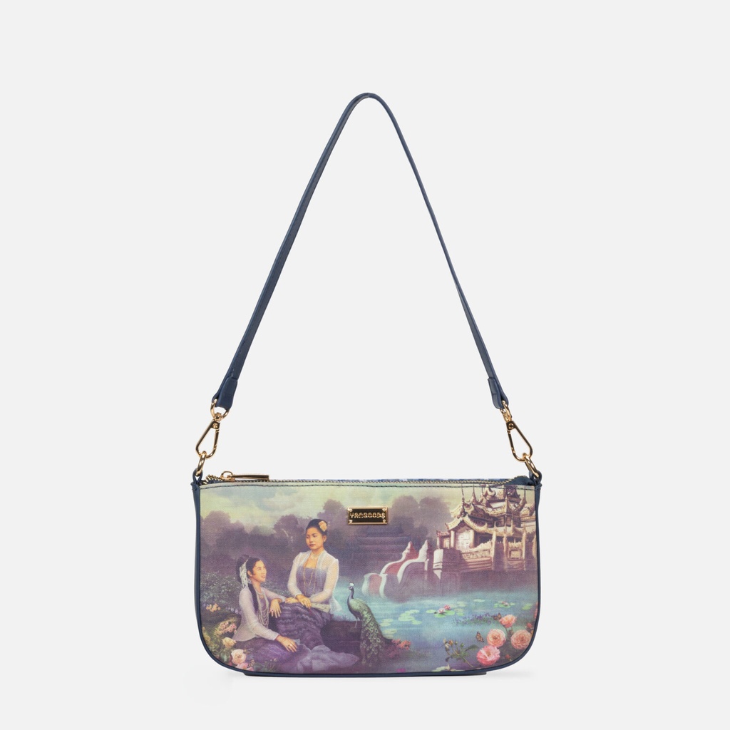 Yu Wadi Stone Blue Sling Bag