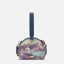 Yu Wadi Stone Blue Round Bag