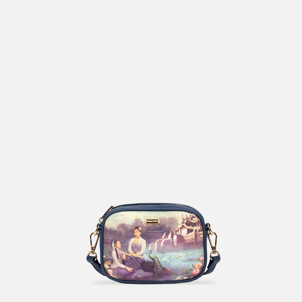 Yu Wadi  Stone Blue Camera Bag