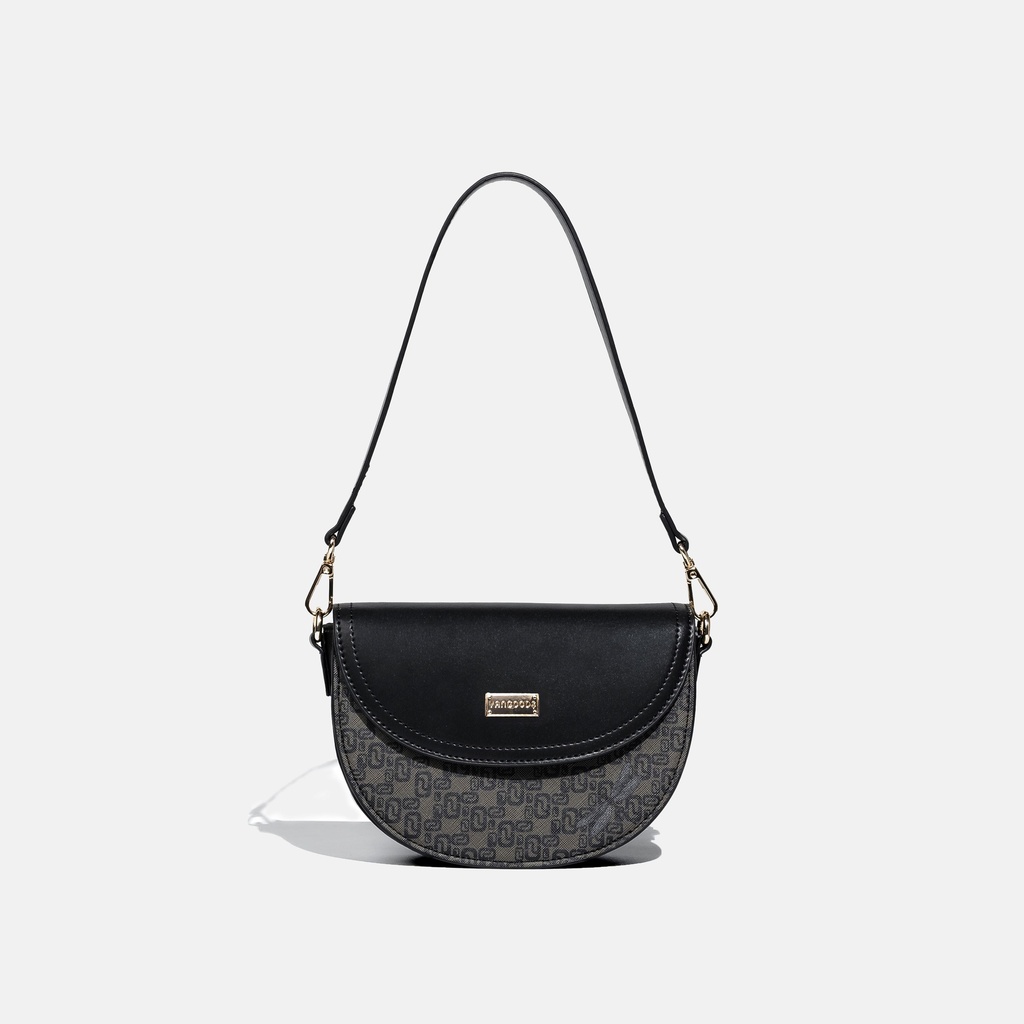 Thinkayta Women Black Crossbody Bag