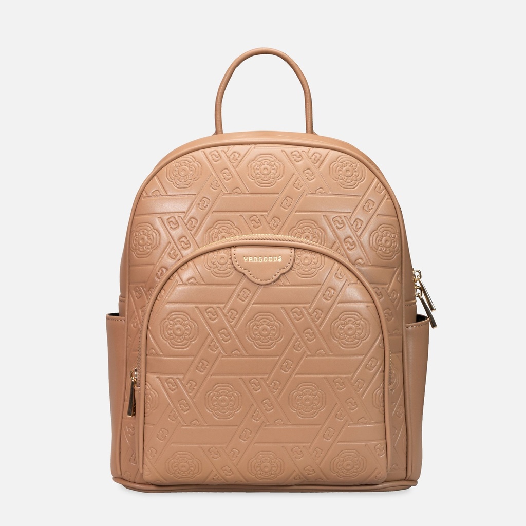Myat Lay Ngone Mocha Backpack Bag