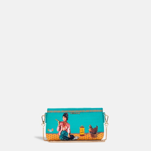 [YG8C2003F] Kanyar Pyo Aqua Chain Wallet