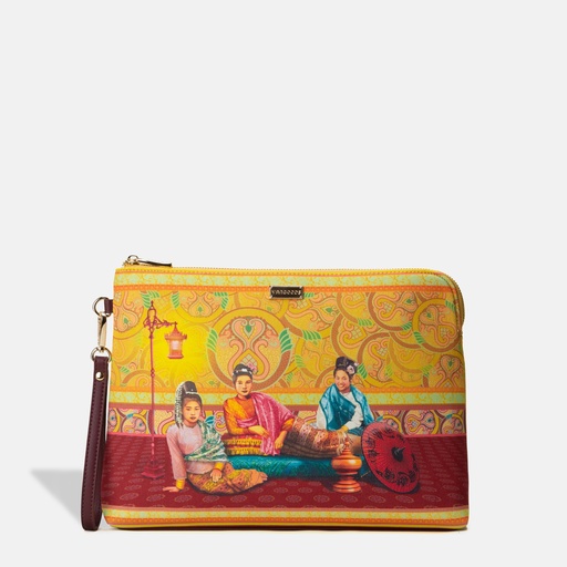 [YG8C2521Z] Pyo Madi Sunflower Clutch