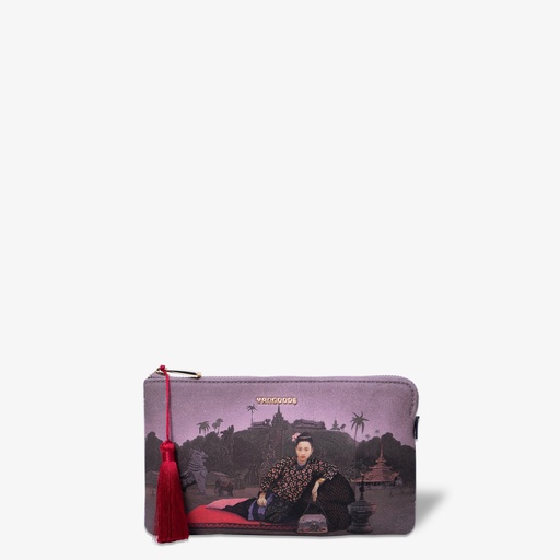 [YG9C2101R] Htate Htar Black Wallet Pouch