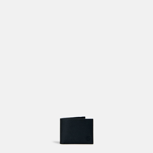 [YG7M2801B] Timeless Men Black Bi-Fold Wallet