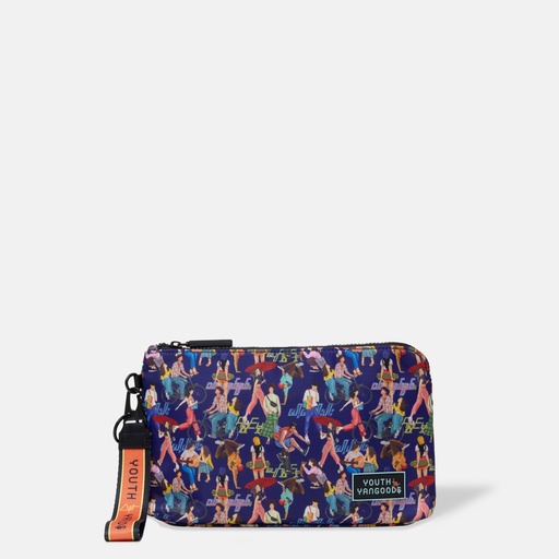 [YG9Y2501N] Youth Deep Blue Midi Clutch