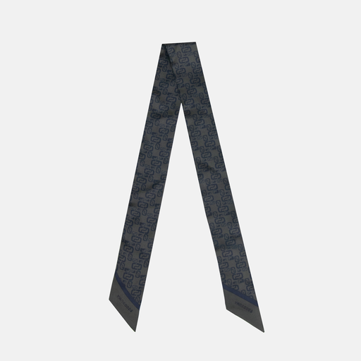 [YG10R2901B] 2025 Thinkayta Black Slim Scarf