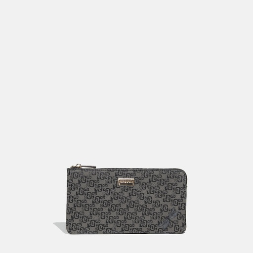 [YG11P2106B] Thinkayta Women Black Wallet Pouch