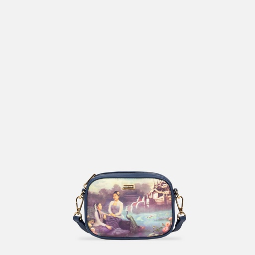 [YG11C2308Q] Yu Wadi  Stone Blue Camera Bag