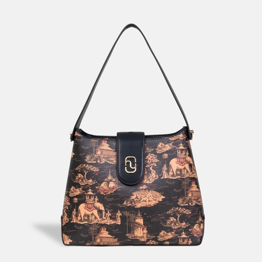 [YG11O2305B] Dannari Onyx Hobo Bag