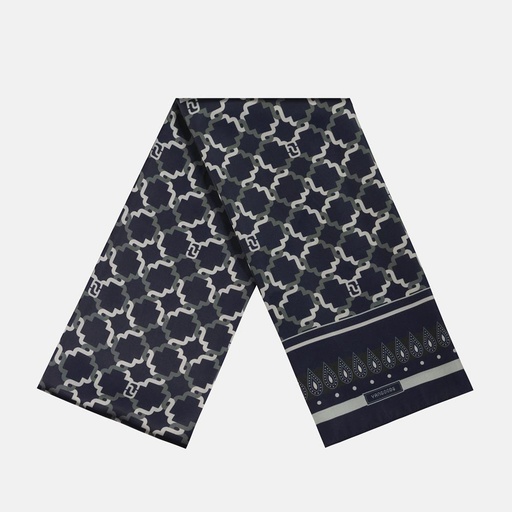 [YG11A2902B] Htarwara Onyx Rectangular Scarf