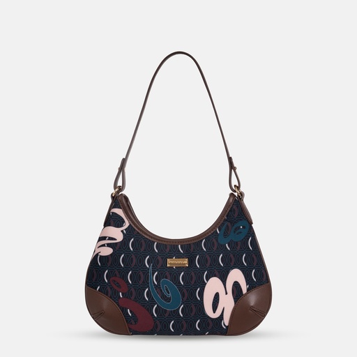 [YG11V2302W] AKKHAYAR Chocolate Sling Bag
