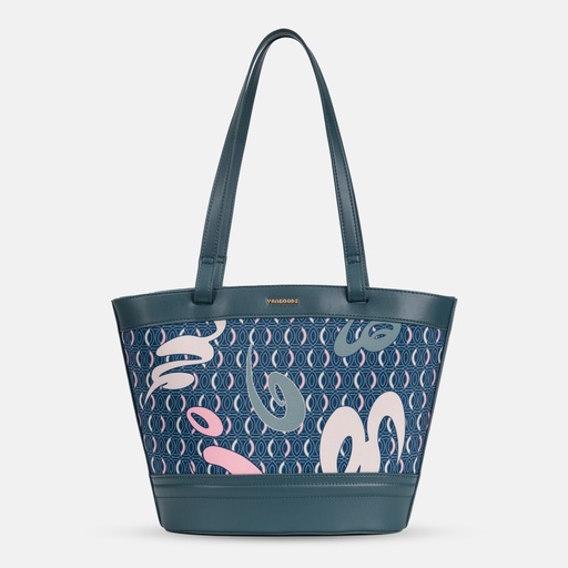 [YG11V2304F] AKKHAYAR Teal Shoulder Bag
